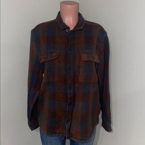 Madewell Brushed Twill Easy Shirt-Jacket. Medium